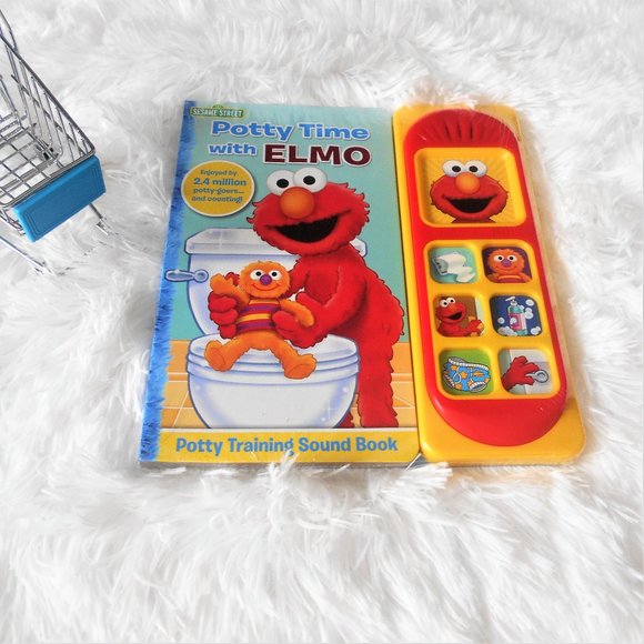 Sesame Street Potty Time with Elmo Play A Sound Book - Picture 3 of 11